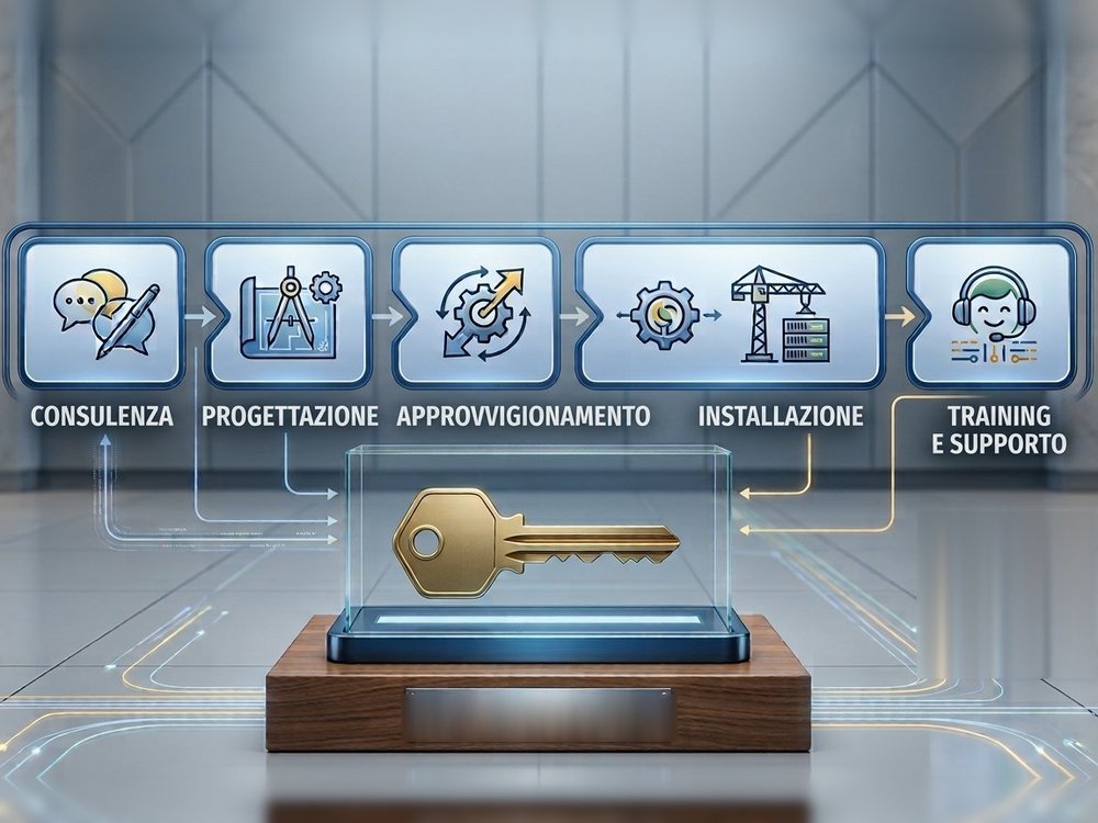 Turn key system: dalla consulenza al training e supporto